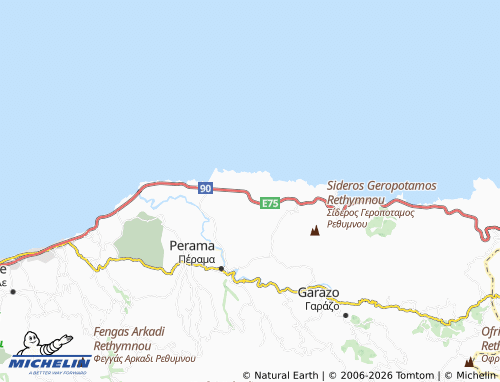 Mapa MICHELIN Skepasti - ViaMichelin