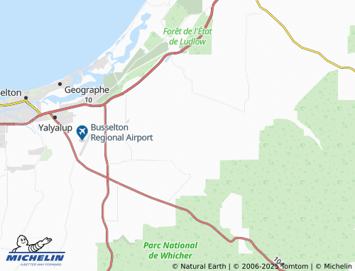 MICHELIN Abba River map - ViaMichelin