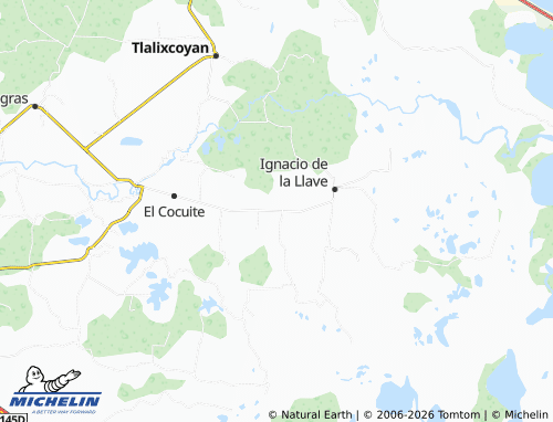 Mapa MICHELIN Zapotal Número Uno - ViaMichelin
