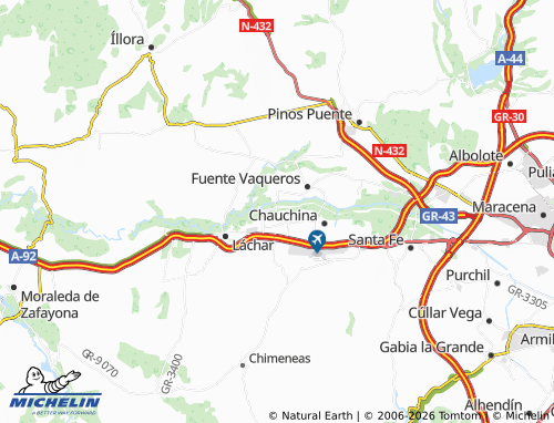 Mapa MICHELIN La Paz - ViaMichelin
