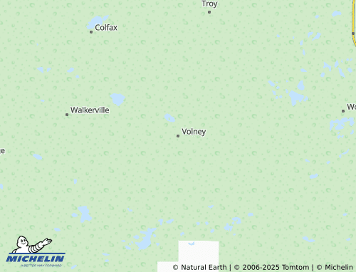 MICHELIN Volney map - ViaMichelin