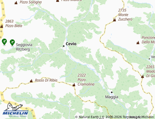 Carte MICHELIN Riveo - ViaMichelin