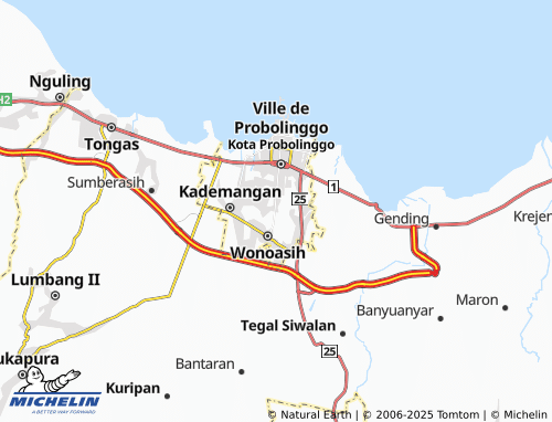 Carte MICHELIN Kedopok - ViaMichelin