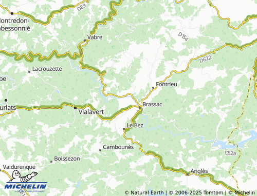 MICHELIN-Landkarte Saint-Agnan - ViaMichelin