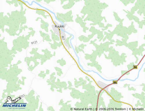 Carte MICHELIN Tikkakangas - ViaMichelin