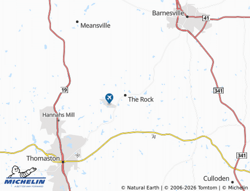 Mappa MICHELIN The Rock - ViaMichelin