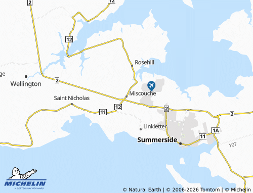 Mapa MICHELIN Miscouche - ViaMichelin
