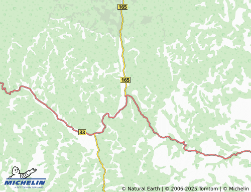 MICHELIN Klokočevac map - ViaMichelin