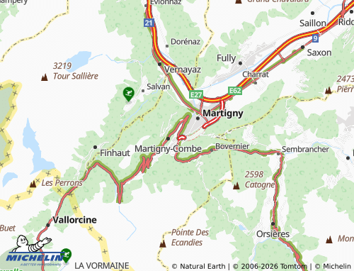 MICHELIN Les Gui map - ViaMichelin