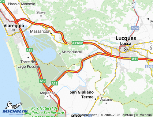 Mapa MICHELIN Castiglioncello - ViaMichelin