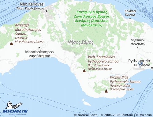 Carte MICHELIN Neochori - ViaMichelin