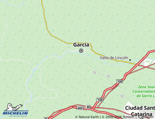 MICHELIN Balcones de García map - ViaMichelin