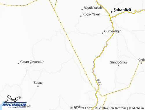 Mappa MICHELIN Sarısu - ViaMichelin