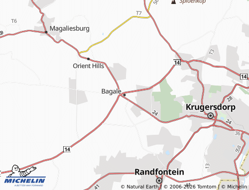 Mapa MICHELIN Bagale - ViaMichelin