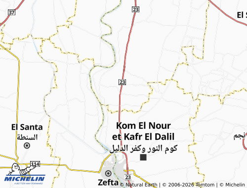 Mapa MICHELIN Feeshabna - ViaMichelin