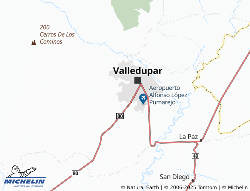 MICHELIN Villa Luz map - ViaMichelin