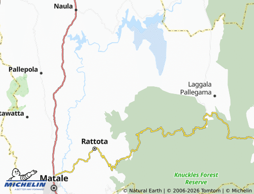MICHELIN Divulgas Pathana map - ViaMichelin