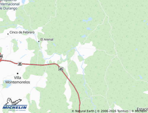 Kaart MICHELIN Primero de Mayo Localidad - ViaMichelin