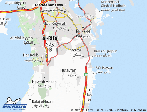 Mapa MICHELIN Mazra'ah - ViaMichelin