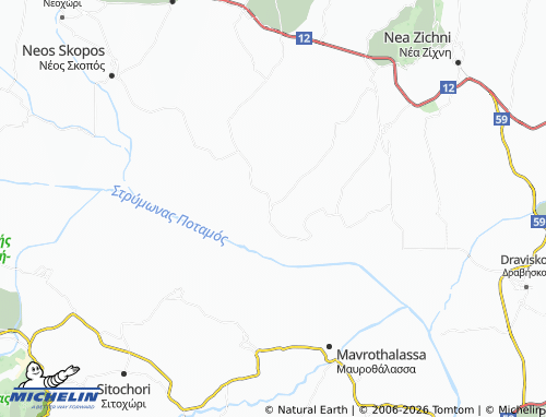 Carte MICHELIN Pethelinos - ViaMichelin