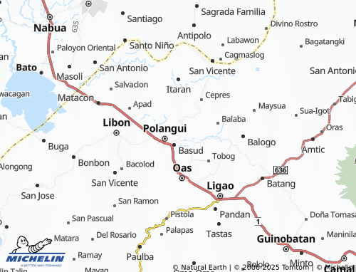 MICHELIN-Landkarte Gabon - ViaMichelin