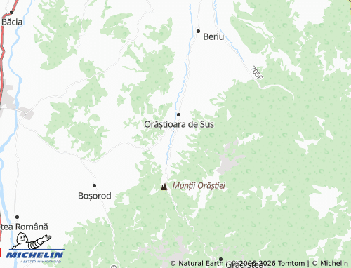 Mappa MICHELIN Ludeștii De Jos - ViaMichelin