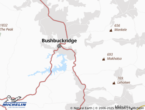MICHELIN Matenten map - ViaMichelin