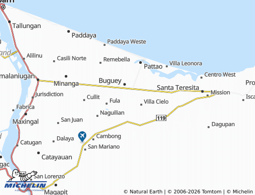 Mappa MICHELIN Santa Isabel - ViaMichelin