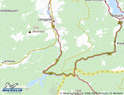 MICHELIN-Landkarte Klaffenbach - ViaMichelin