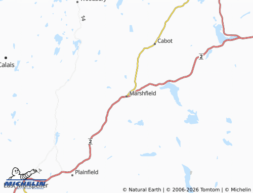 Mappa MICHELIN Marshfield - ViaMichelin