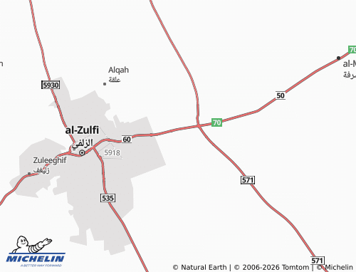 Carte MICHELIN al-Nada - ViaMichelin