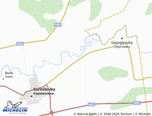 MICHELIN-Landkarte Samarinka - ViaMichelin