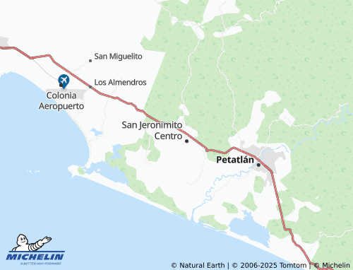 MICHELIN La Antena map - ViaMichelin