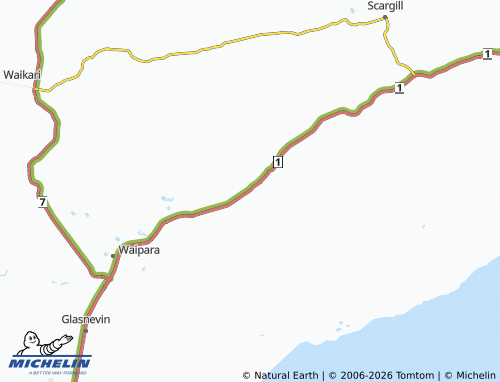 Mapa MICHELIN Omihi - ViaMichelin