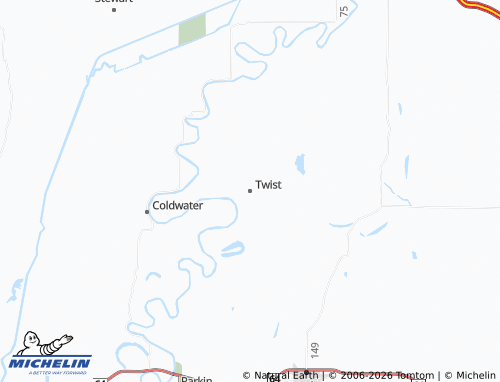 Mappa MICHELIN Twist - ViaMichelin