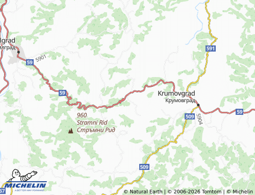 Mappa MICHELIN Karamfil - ViaMichelin
