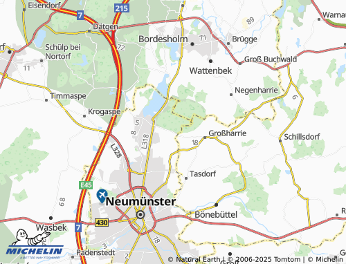 Mapa MICHELIN Blocksberg - ViaMichelin