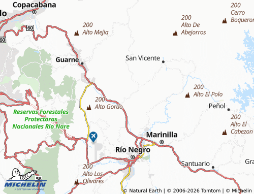 Carte MICHELIN Guamito - ViaMichelin