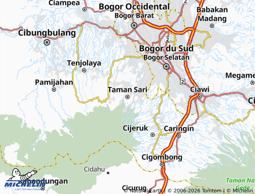 MICHELIN Taman Sari map - ViaMichelin