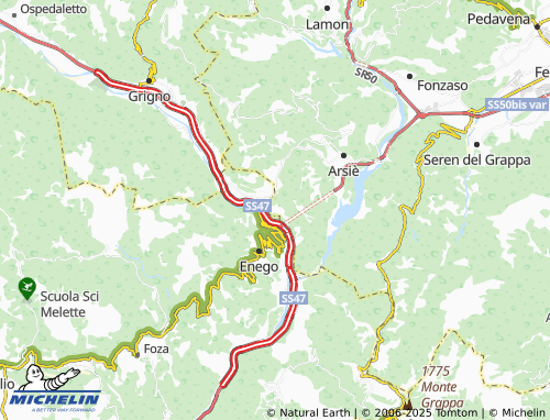 MICHELIN-Landkarte San Vito - ViaMichelin