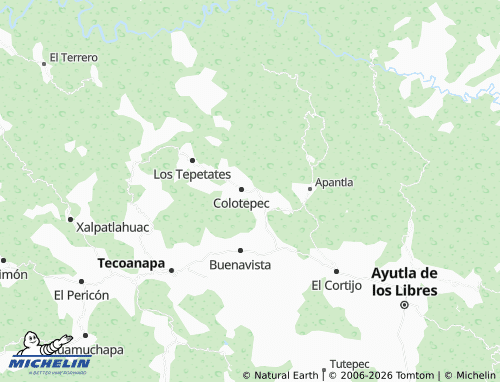 Mapa MICHELIN Las Cruces - ViaMichelin