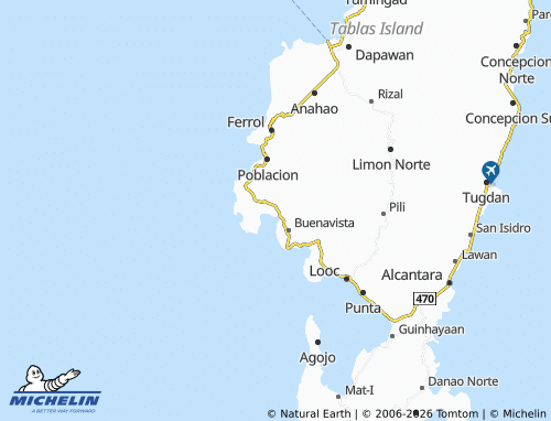 MICHELIN Hinaguman map - ViaMichelin