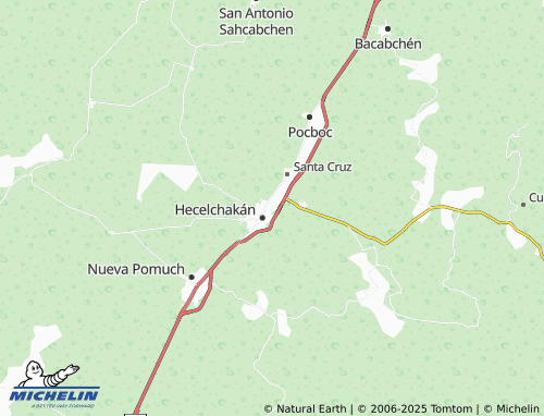 MICHELIN La Conquista map - ViaMichelin