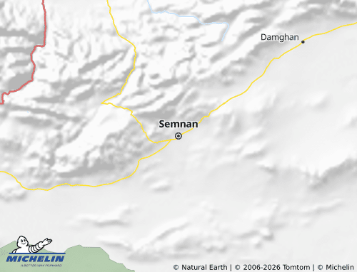 Mapa MICHELIN Semnan - ViaMichelin