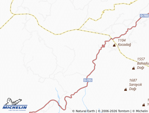 Mappa MICHELIN Cihadiye - ViaMichelin