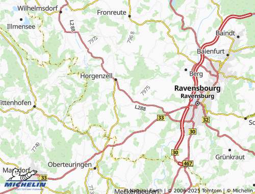 MICHELIN Unterwaldhausen map - ViaMichelin