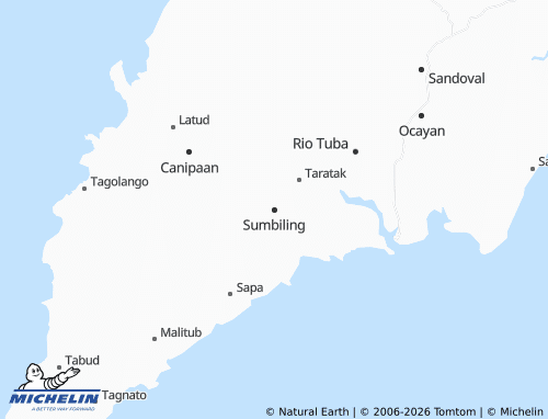 MICHELIN Sumbiling map - ViaMichelin