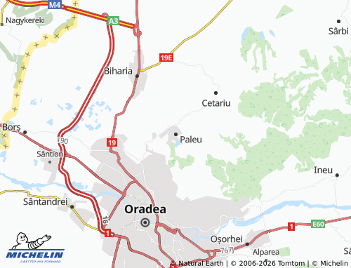 MICHELIN Paleu map - ViaMichelin