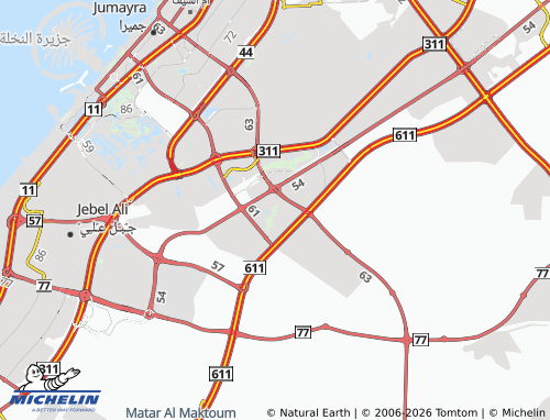 MICHELIN Al Hebiah Third map - ViaMichelin