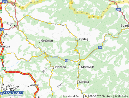 Carte MICHELIN Antonci - ViaMichelin